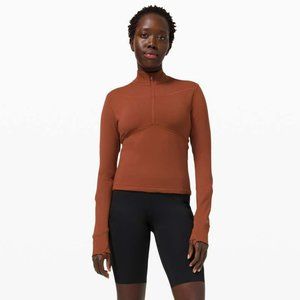 Rulu Running Cropped 1/2 Zip